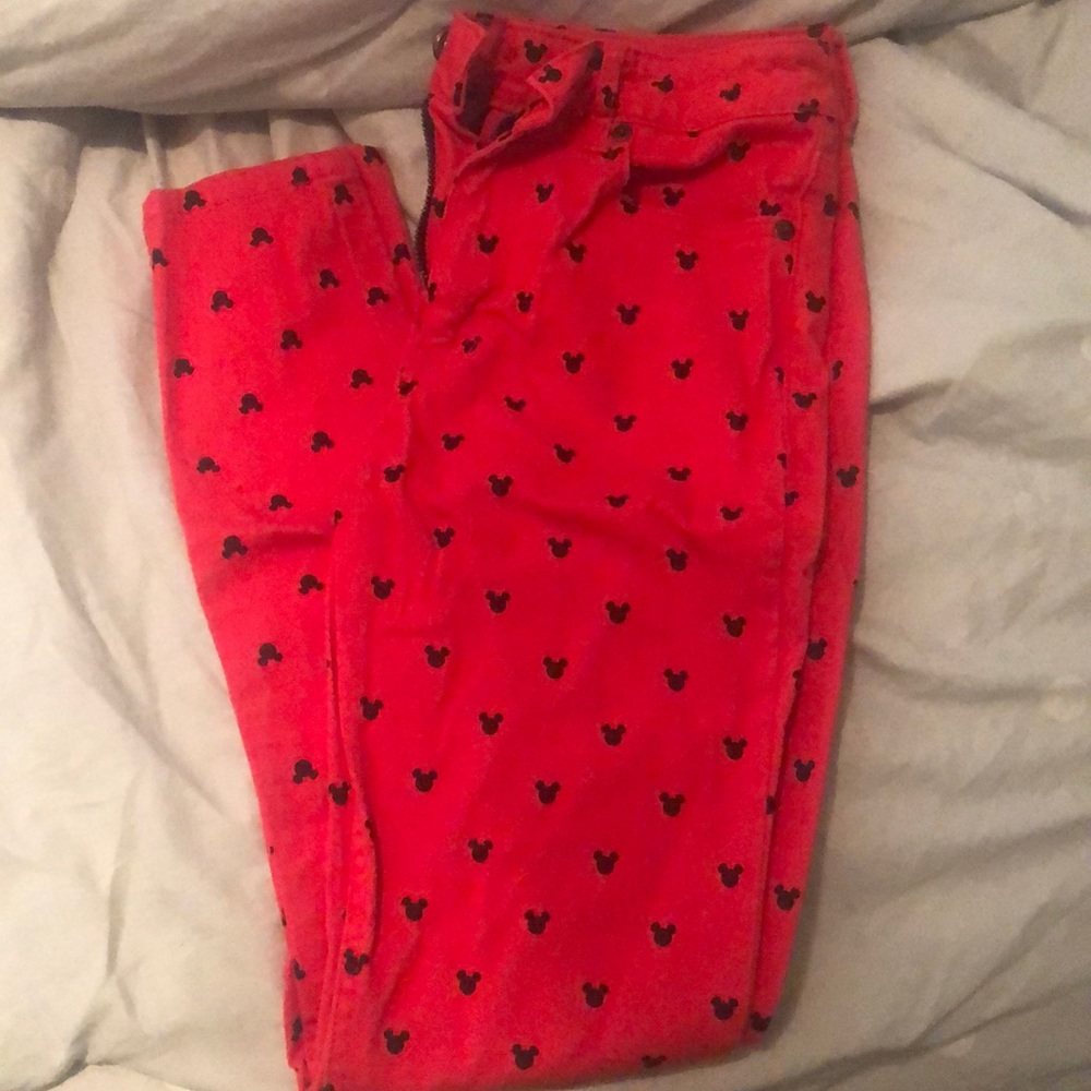 Forever 21 Mickey Jeans